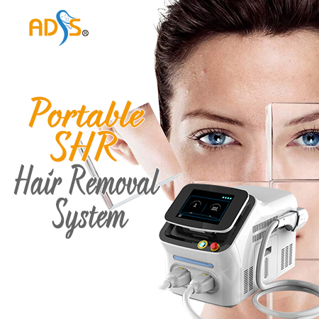 Portable SHR Laser Hair Removal Device