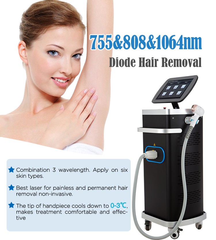 Laser Hair Removal Equipment for Beauty Salon