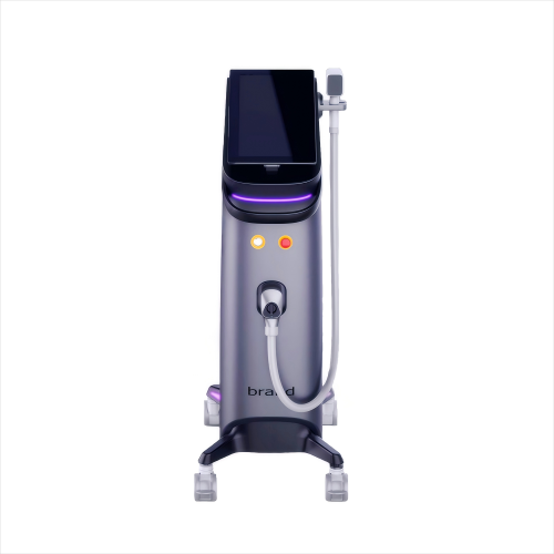 Diode Laser Hair Removal with Interchangeable Spot Sizes