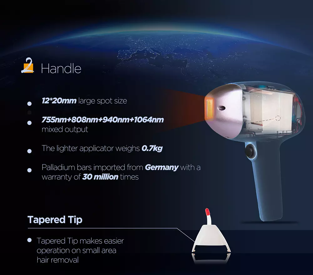 4D Teclaser Hair Removal Machine