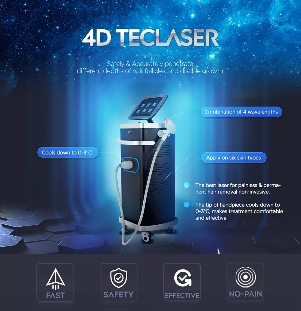 4D Teclaser Hair Removal System