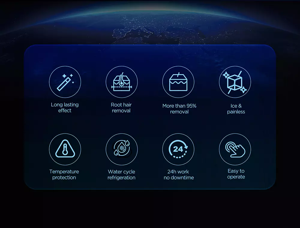 4D Teclaser Hair Removal Machine